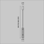 Висячая лампа Ordo Maytoni MOD272EN-L12BS3K1 — изображение 3