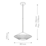 Zwis Elstead Lighting ALM-DAPHNE-P-L-MB — изображение 5