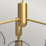 Zwis Elstead Lighting ALM-JUDE3-GD-CL — изображение 2