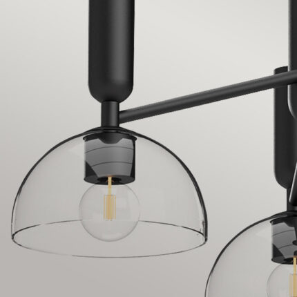Zwis Elstead Lighting ALM-JUDE3-MB-CL