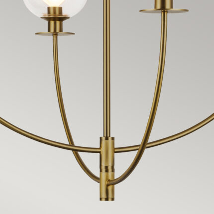 Zwis Elstead Lighting ALM-SYLVIA4-BG-CL