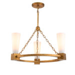 Zwis Elstead Lighting KRISTY3-DG-OPAL