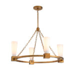 Zwis Elstead Lighting KRISTY4-DG-OPAL