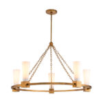 Zwis Elstead Lighting KRISTY5-DG-OPAL