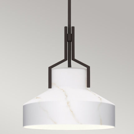 Zwis Elstead Lighting QZ-BRECKEN-2P-OZ-OPAL
