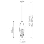 Zwis Eurofase Ecou QN-ECROU-1P-BG — изображение 3