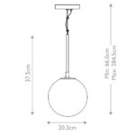 Zwis Eurofase Kepler QN-KEPLER-1P-S-BG — изображение 4