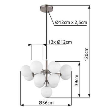 Swiss Globo Lighting Grape 56143-13G