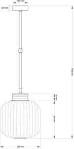 Zwis Kutek Alba ALB-ZW-1(P)250 — изображение 2
