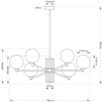Zwis Kutek Como COM-ZW-6(ZM/6) B — изображение 2