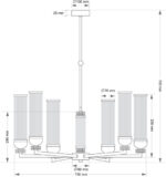 Zwis Kutek IZA-ZW-6(BN/3)T Изано — изображение 2