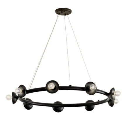 Chandelion Elstead Lighting KL-PALTA9-BK