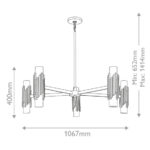 Chandelion Elstead Lighting MARVELE10-AB-OPAL — изображение 5