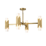 Chandelion Elstead Lighting MARVELE8-AB-OPAL