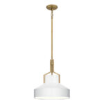 Chandelion Elstead Lighting QZ-BRECKEN-2P-AB-ABG