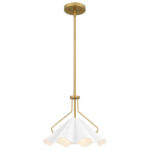 Chandelion Elstead Lighting QZ-MEJIA-1P-S-AB