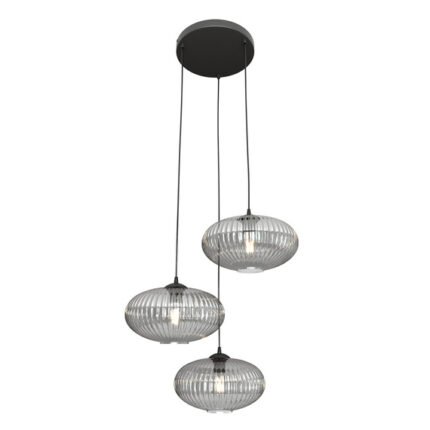 Chandelier Emibig Coco 3 Bl Prem Graphit (1377/3PREM)