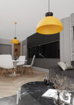 Люстра Emibig Lunaro 1l Bl Orange (1474/1L) — изображение 4