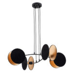 Люстра Emibig Motif 4 Black/Gold (1325/4) — изображение 2