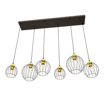 Люстра Emibig Nando 6 Bl Gold (1368/6)