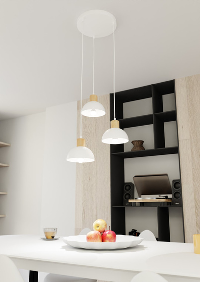 Люстра Emibig Seco 3 Prem Wh (1394/3PREM)