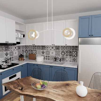 Люстры Emibig Skiva 2 Wh (1410/2)