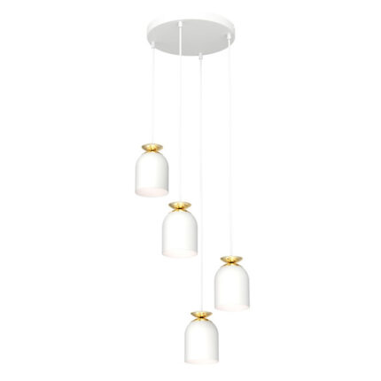 Chandelier Emibig Target 4 Prem Wh (1401/4PREM)