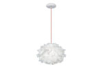 Chandelier Slamp Veli Couture Mini Single с прозрачным кабелем