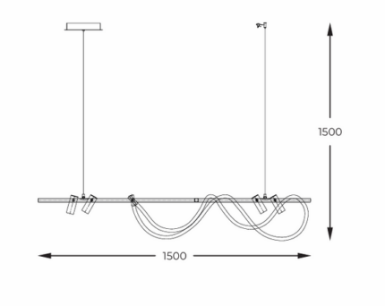 Chandelier Zuma Line 2200277L Бальбо