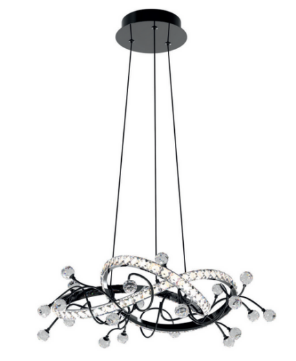 Chandelier Zuma Line MD3481-1S-3BCT Майя