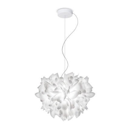 Итальянская люстра Slamp Veli Foliage с прозрачным кабелем