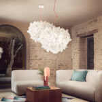 Итальянская люстра Slamp Veli Foliage с прозрачным кабелем — изображение 2