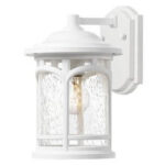 Мраморная голова Elstead Lighting QZ-MARBLEHEAD-M-WHT Белая наружная настенная лампа — изображение 5