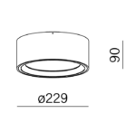 AQform Spot Midi Ring 47020-M930-D9-00-13 белый — изображение 26