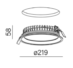 Aqform Midi Кольцо ободья слив 38030-M930-D9-00-12 черный — изображение 23