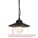 Klampenborg KLAMPENBORG8 BK Висячая лампа Elstead Lighting — изображение 16