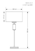 Лампа Forek Mood Table Lamp MOD-LG-1 (CC) — изображение 11