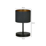 Рабочая лампа HILDE LN1 BL Black Black (1054/LN1) — изображение 20