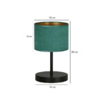 Рабочая лампа HILDE LN1 BL GREEN Black (1051/LN1) — изображение 20