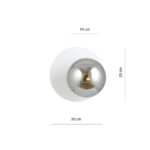 OSLO K1 White/GRAFIT Wall Light White (1188/K1) — изображение 15