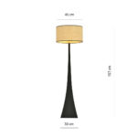 Стоячая лампа Estrella LP1 RTTAN black (1157/LP1) - Emibig — изображение 27