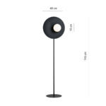 Стоячая лампа OSLO LP BLACK/OPAL Black (1187/LP) — изображение 15