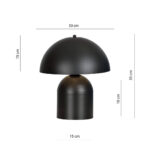 Настольная лампа KAVA LN1 BLACK black (1307/LN1) — изображение 18