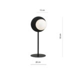 Настольная лампа OSLO LN BLACK/OPAL Black (1187/LN) — изображение 15