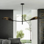 Потолочная лампа LOTUS 2 BLACK/GOLD Black (1106/2) — изображение 20