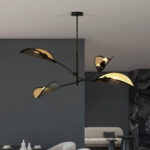 Потолочная лампа LOTUS 4 BLACK/GOLD Black (1106/4) — изображение 19
