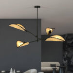 Потолочная лампа LOTUS 4 BLACK/RATTAN Black (1108/4) — изображение 19