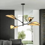 Потолочная лампа LOTUS 4 BLACK/RATTAN Black (1108/4) — изображение 20