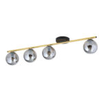 Потолочная лампа MONZA 4 BL GRAFIT Black-Gold (1250/4) — изображение 13