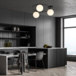 SOPRA 3 BL OPAL потолочная лампа черная (1257/3) — изображение 15